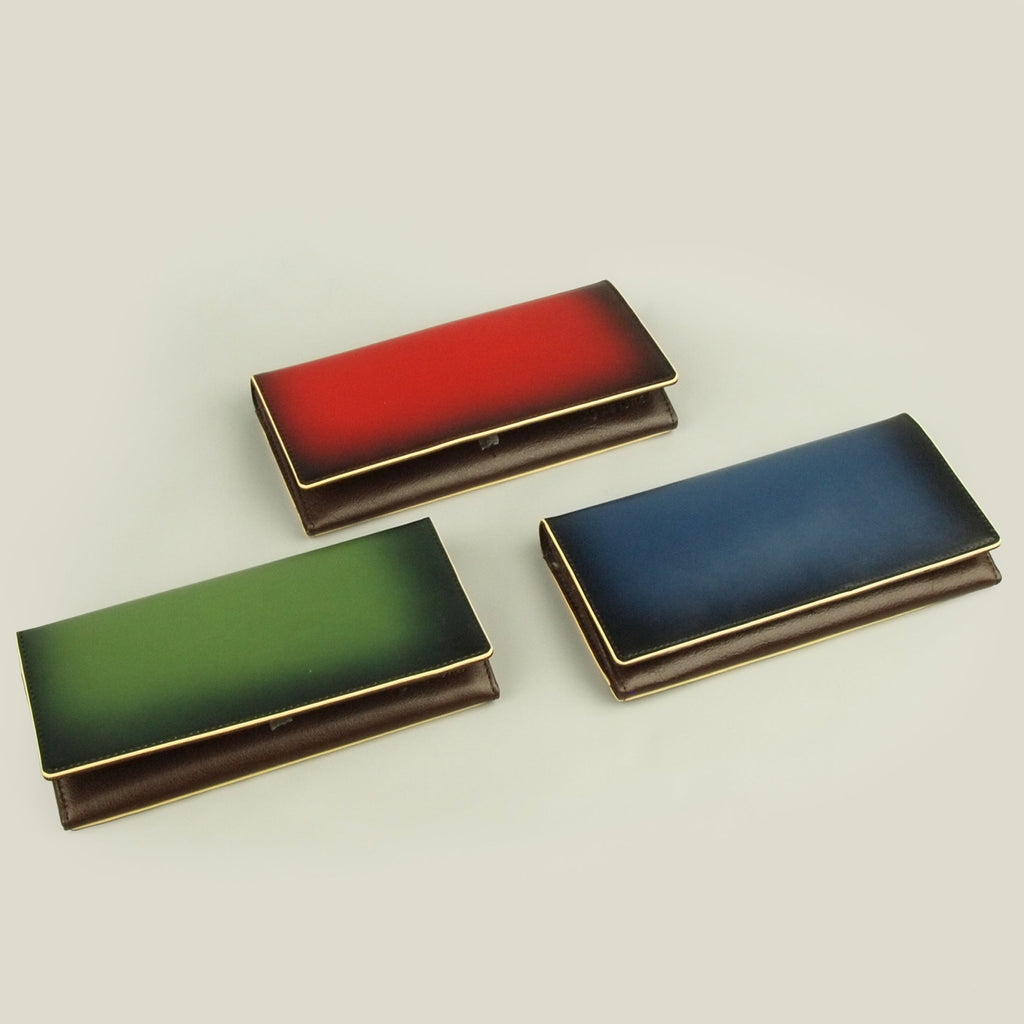 海外製／牛革／ロングウォレット／長財布／財布／RYU'S ONE／154004