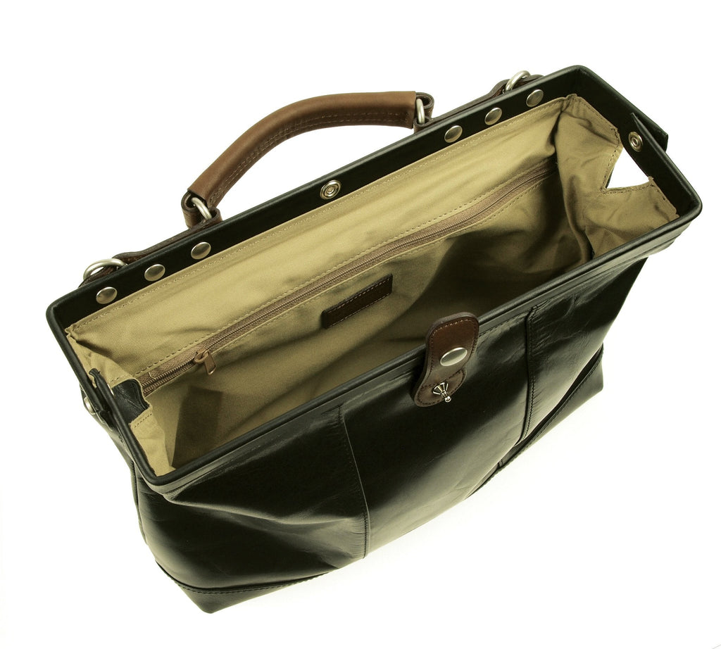 【訳アリ品】豊岡製／日本製／国産／牛革／レザー／ダレスバッグＳ／ショルダーバッグ／505046／黒色／ブラック⓷【期間限定】