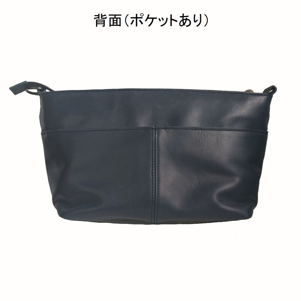 【訳アリ品】日本製／馬革／軽い／キャメル／薄いキャメル／ヨコ型／ショルダーバッグ／557133