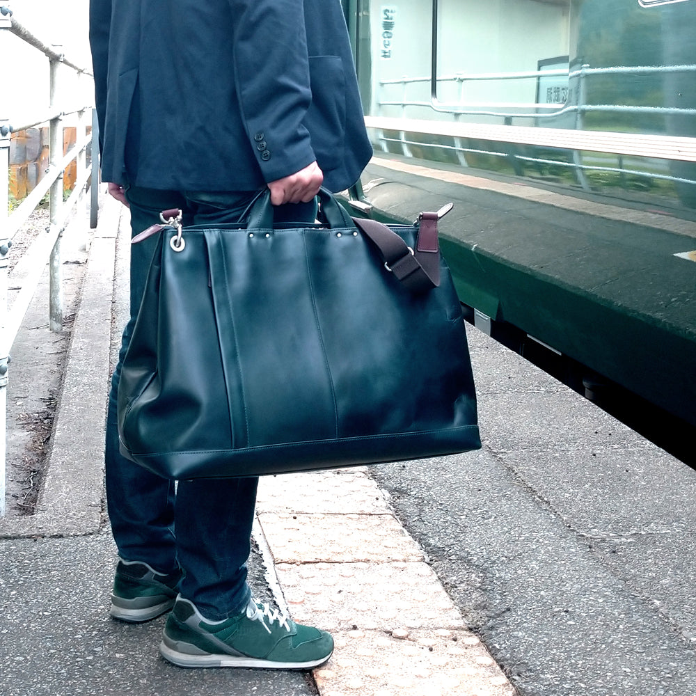 日本製／豊岡製／国産／牛革／旅行／出張／トラベル／レザー／レザーボストン／ボストンバッグ／全４色／505057／CROSSROAD【在庫限り】