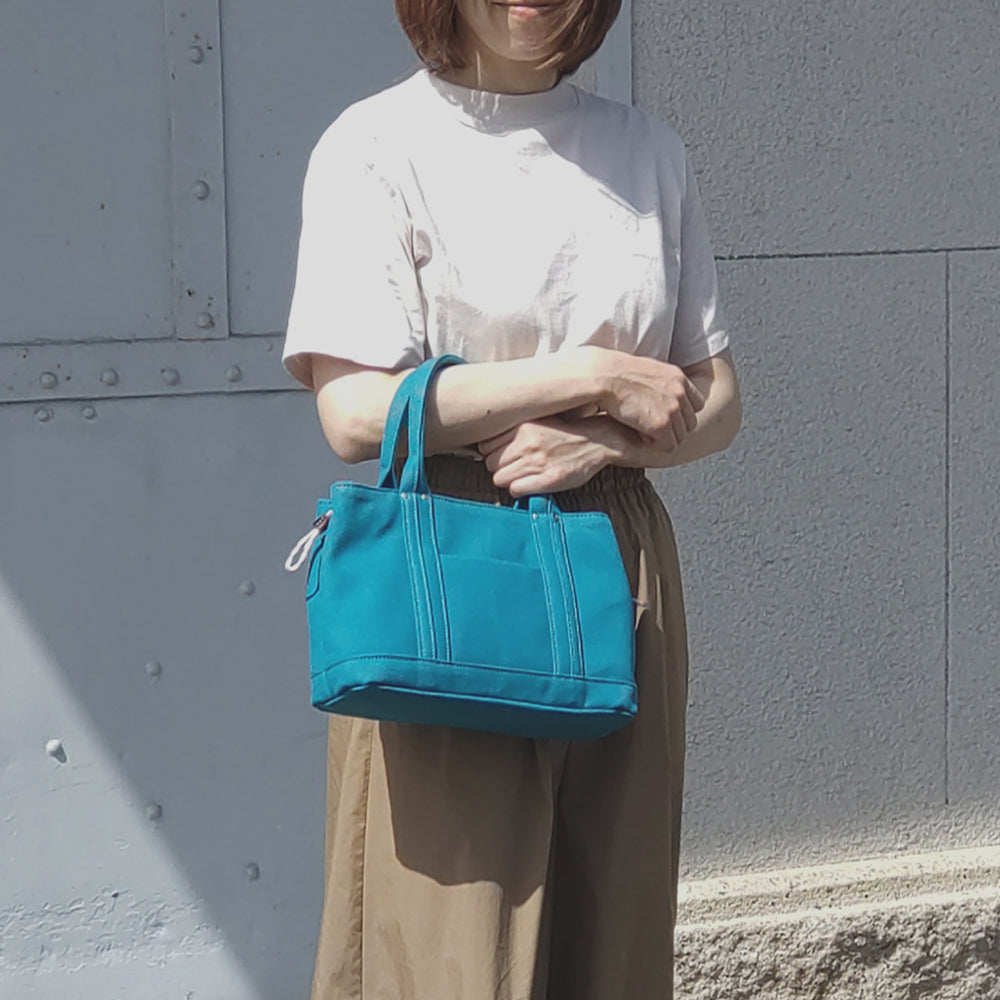 【最後の１本】日本製／豊岡製／国産／帆布／ミニトート／小型／小さめ／レッド／赤色／501090【期間限定価格】
