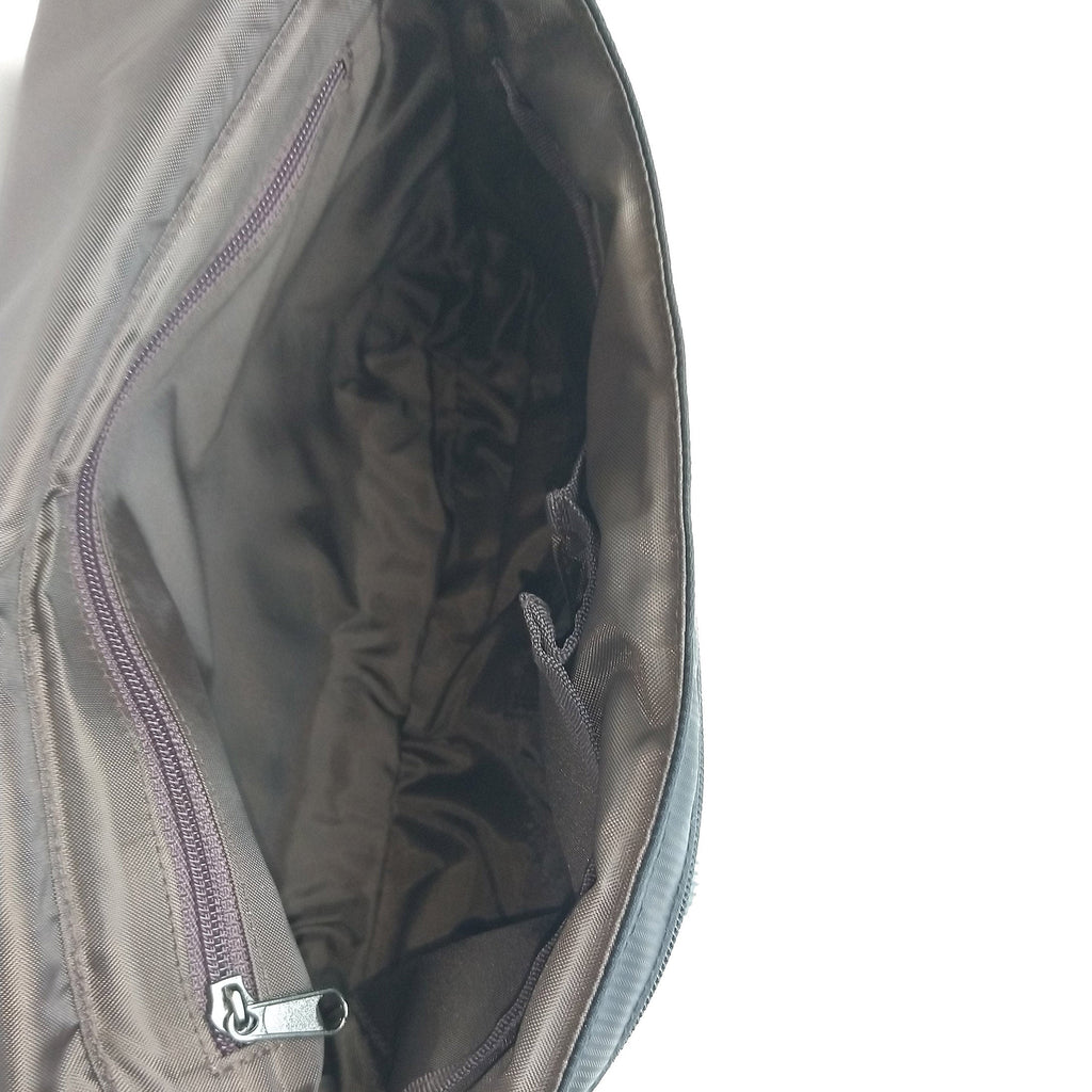 【期間限定】海外製／テフロン加工／撥水／タテ型／カブセショルダーＬ／グレー色／126025【数量限定】