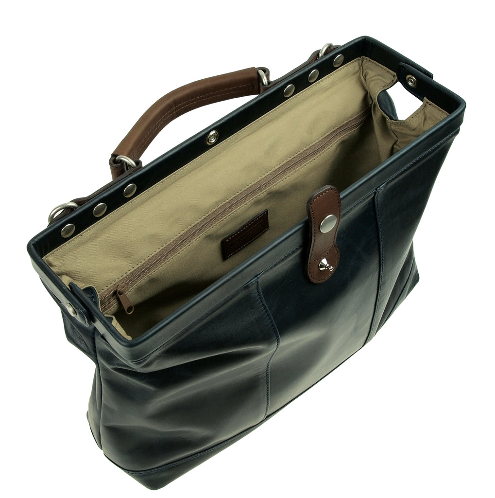 【訳アリ品】豊岡製／日本製／国産／牛革／レザー／ネイビー／紺色⓶／ダレスバッグＳ／ショルダーバッグ／505046【期間限定】